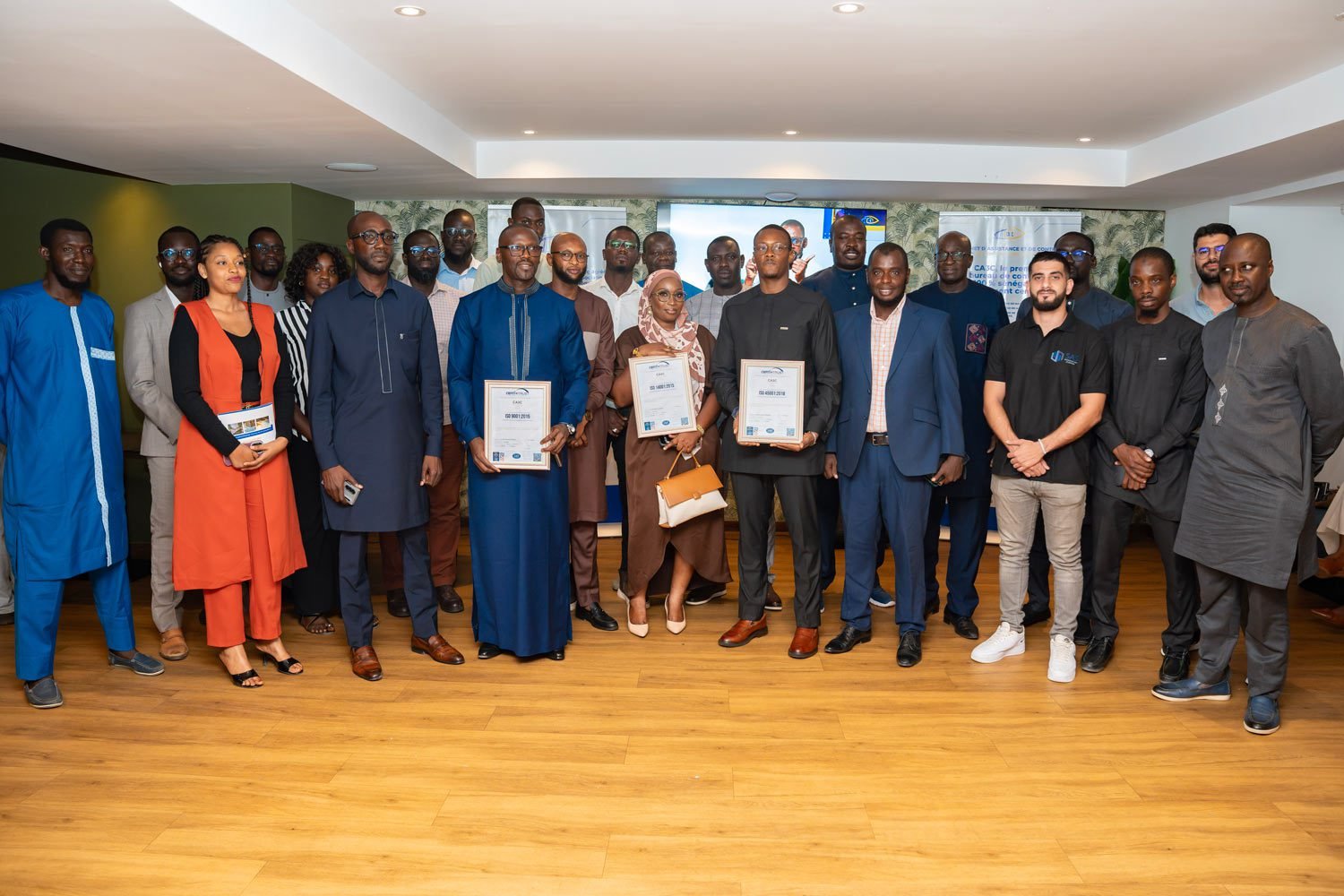 CA3C célèbre sa triple certification ISO